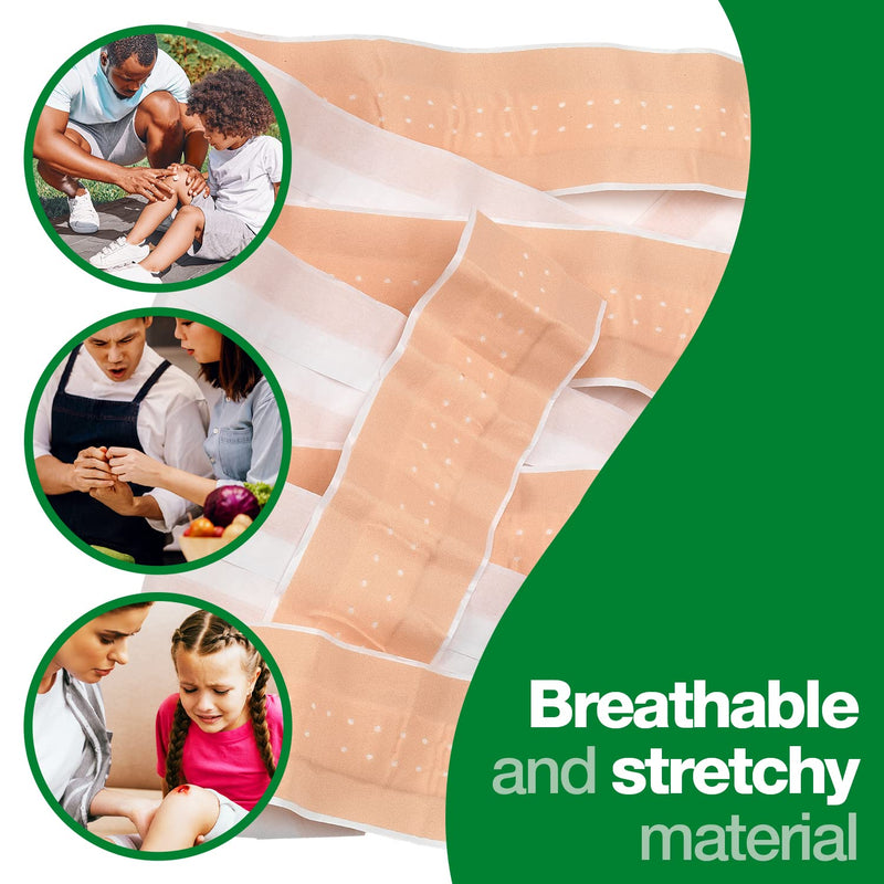 [Australia] - HypaPlast Stretch Fabric Dressing Plaster Strip (Cut-to-Size), Medium, 6cm x 3 metres 6 cm (3 Metres) Fabric Dressing Strip 