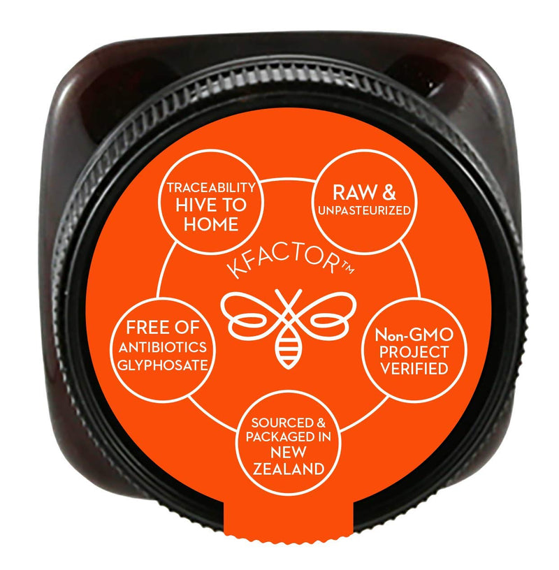 [Australia] - Wedderspoon Raw Premium Manuka Honey, KFactor 16, 17.6 Oz, Genuine New Zealand Honey, Traceable from Our Hives to Your Home 1.1 Pound (Pack of 1) 