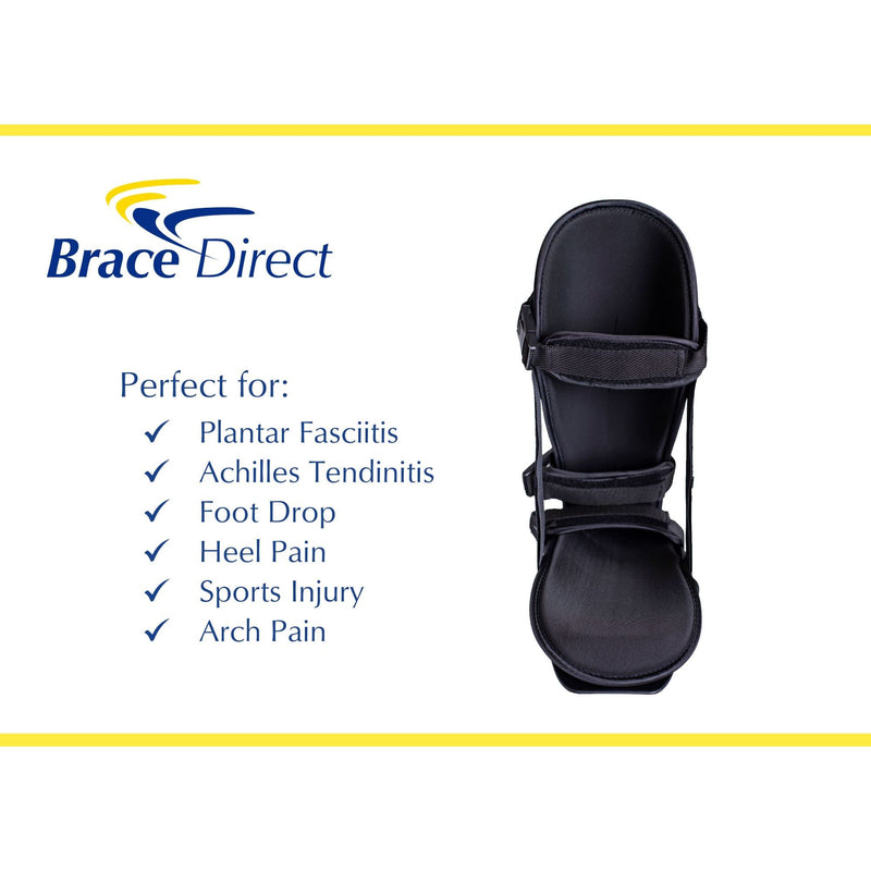 [Australia] - Adjustable Posterior Night Splint for Plantar Fasciitis, Achilles Tendinitis, Heel Pain and Drop Foot for Right or Left Foot, Men or Women S 