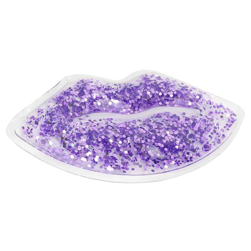 [Australia] - Cooling Lips Masks Lips Gel Ice Pack Lips Spa Ice Pack, Glitter Sequins Cold Hot Compress Gel Pack Lips Care Mask, Reusable Gel Beads Ice Pack Reduce Swelling(#2) #2 