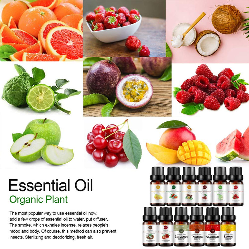 [Australia] - 2 Bottles Coconut Essential Oil Single 100% Pure Aromatherapy Essential Oils for Diffuser, Humidifier, Massage, Spa, Candles, Soaps, Perfume - 2 x 10ml 