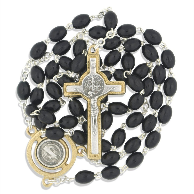 [Australia] - Deluxe Saint Benedict Rosary Gift Set 5mm Beads 