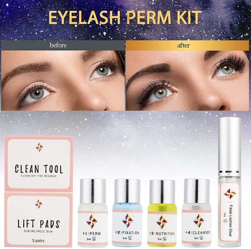 [Australia] - Lash Lift Kit Eyelash Perm Kit,Professional Eyelash perming kit,Lash Lifts,Lash Curling,Semi-Permanent Curling Perming Wave Suitable For Salon (Glue Upgraded VersionÔºâ 