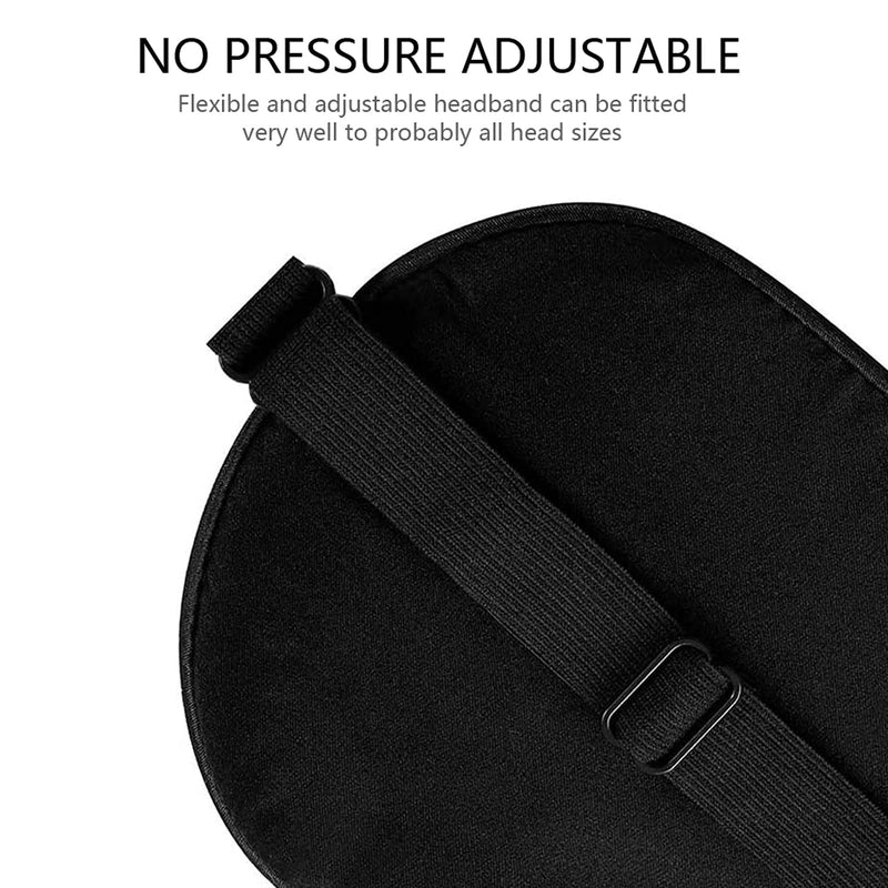 [Australia] - Silk Eye Mask, 2 Pack Natural Silk Sleep Mask with Adjustable Strap and Ear Plugs, Eye Sleep Shade Cover, Blocks Light Sleeping Eye Mask for Women Men 