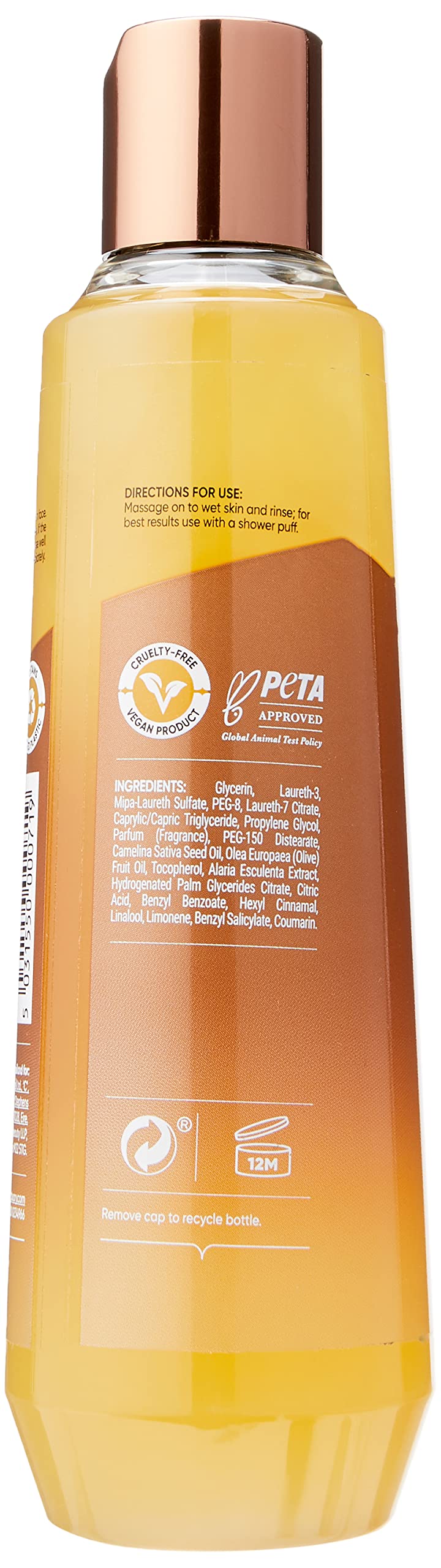 [Australia] - Sanctuary Spa Ultra Rich Shower Oil for Dry Skin, No Mineral Oil, Cruelty Free and Vegan, 250ml 
