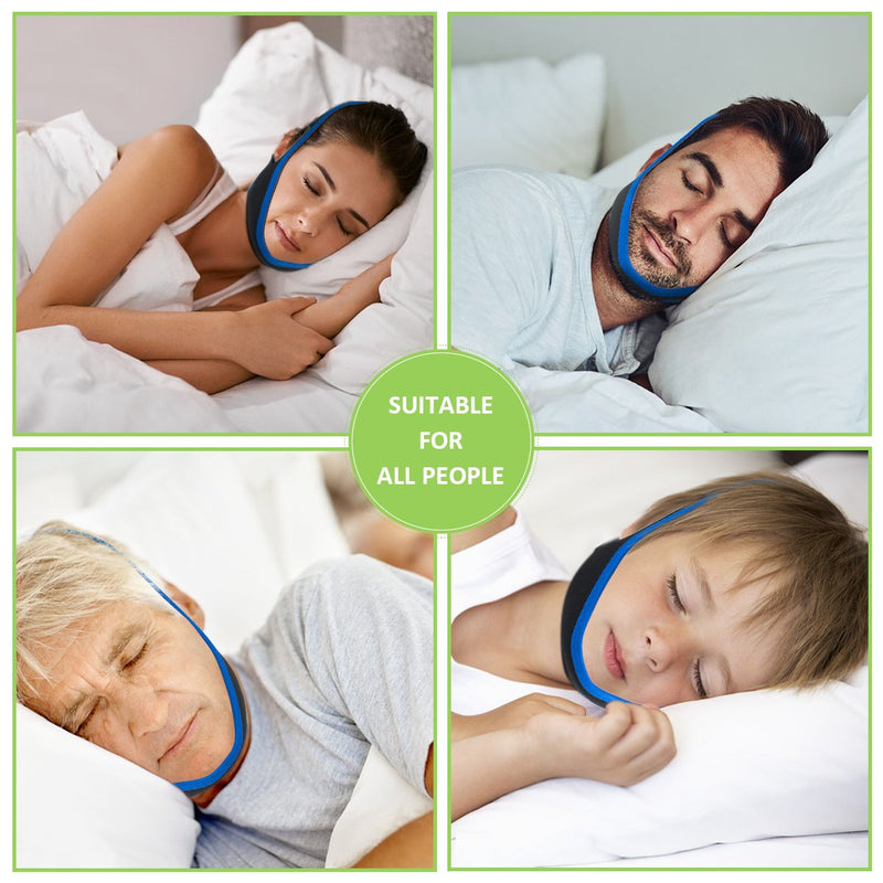 [Australia] - Atrilly Anti Snoring Chin Strap for Men and Women, Anti Snoring Devices Ajustable Stop Snoring Solution, Snore Stopper Reducing Relief Chin Straps Sleep Aids for Snoring Mouth Breather 