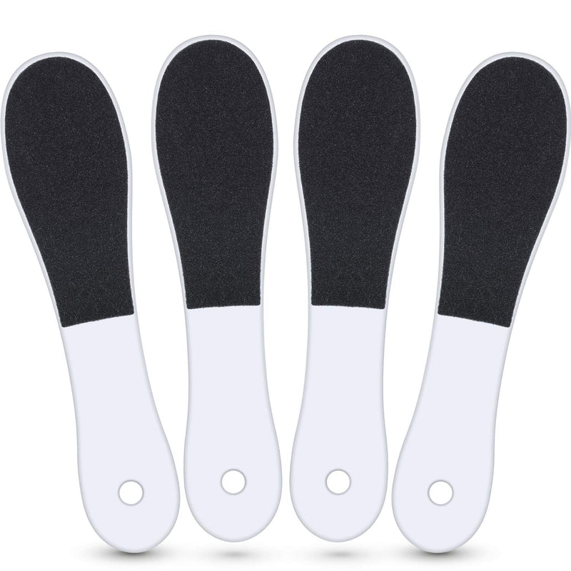 [Australia] - 4 Pieces Double-Sided Foot File Foot Rasp File Dead Skin Remover Foot Scrubber Hard Skin Remover Foot Care for Wet and Dry Cracked Feet 