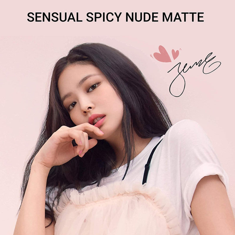[Australia] - HERA Long Lasting Matte Lipstick Sensual Spicy Nude Volume Matte Jennie Picked Korean Lip Stick by Amorepacific 0.12 Ounce (Pack of 1) 480 