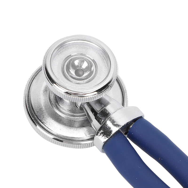 [Australia] - Stethoscope, Professional Dual Head Acoustica Stethoscope, Heart Monitoring Stethoscope with a Storage Bag for Professional and Home Use, Dark Blue Tube 