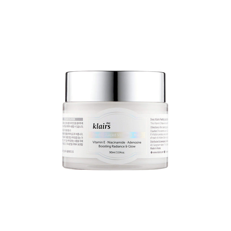 [Australia] - [DearKlairs] Freshly Juiced Vitamin E Mask, Moisturizer, Boost the Effect Vitamin C, Niacinamide, Adenosine, 90ml, 3.04oz, vitamin c moisturizer, vitamin e cream, clear skin, antioxidant serum 