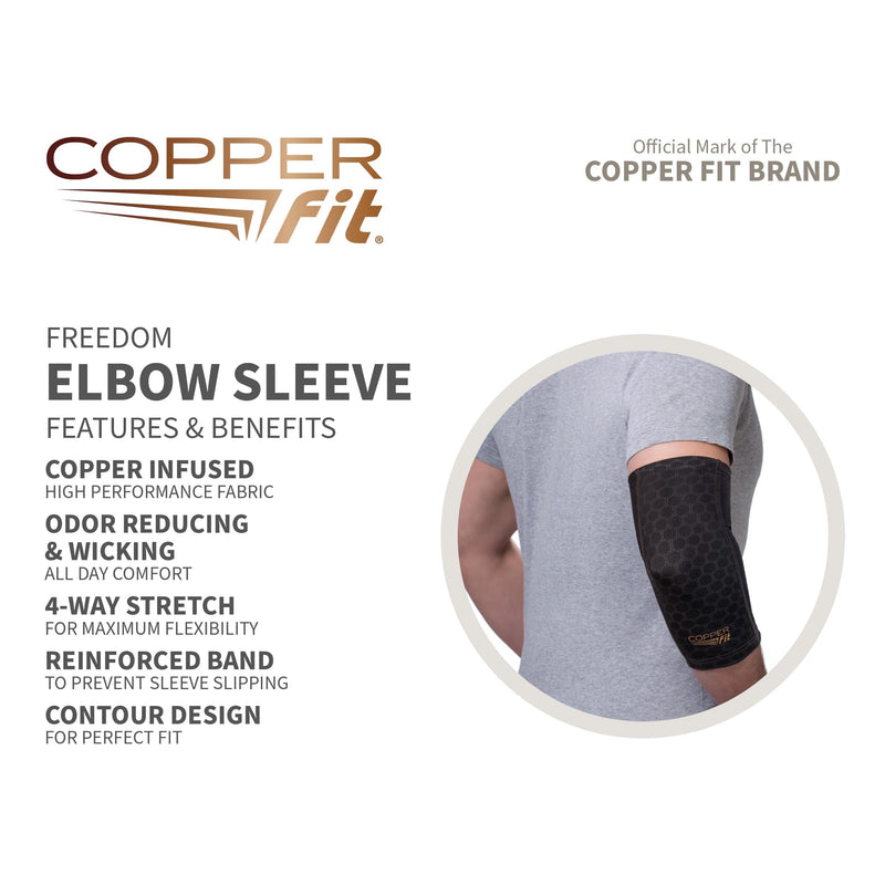 [Australia] - Copper Fit Freedom Elbow Compression Sleeve Medium 