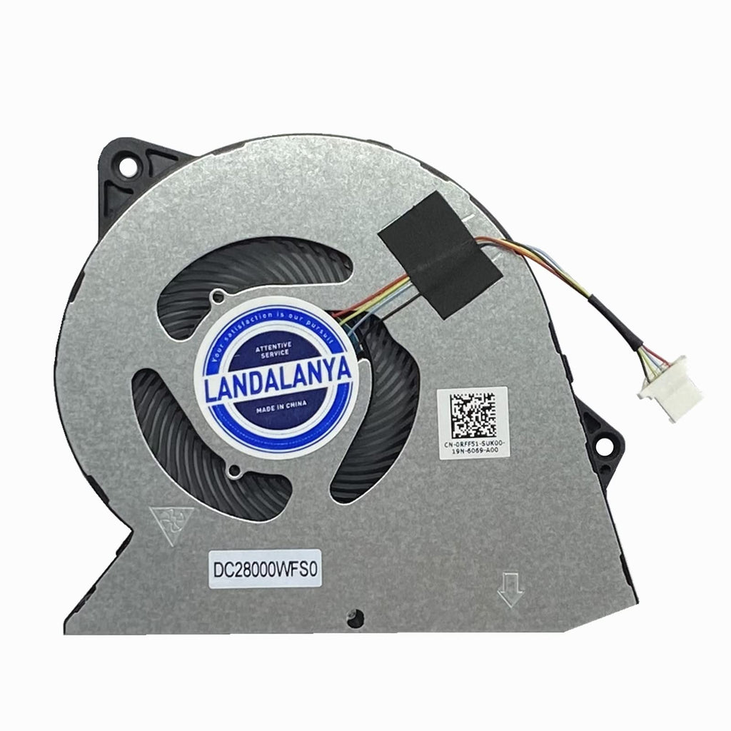 [Australia] - LANDALANYA Replacement New Laptop CPU Cooling Fan for DELL Vostro 3510 3420 3250 Inspiron 3511 3515 Series 0RFF51 EG50040S1-CQ71-S9A DC28000WFS0 DC5V Fan 
