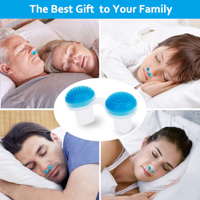 [Australia] - Anti Snoring Devices - Effective Snore Stopper for CPAP Users, Anti Snore Nasal Dilators Nose Vents Plugs for Stop Snoring,Snoring Solution Relieve Snore Better Sleep Devices That Work for Women Men 2PCS Anti Snoring Devices 