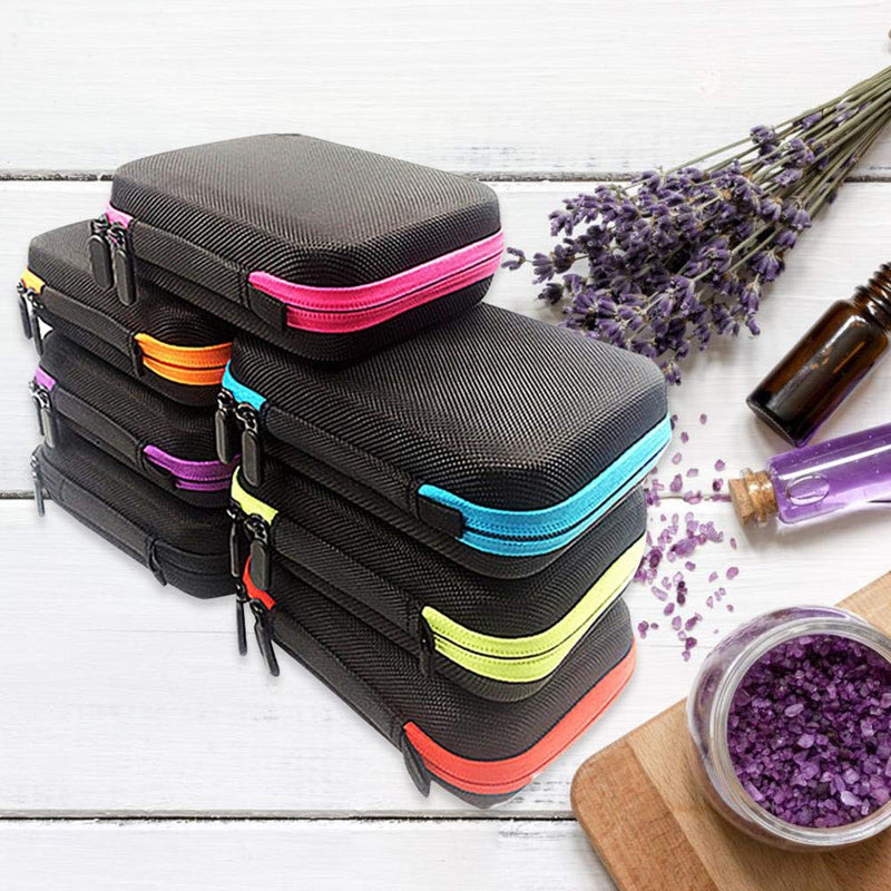 [Australia] - myonly Essential Oils Carrying Case Holds 30 Grids for 1-3ML Roller Bottles Storage Organizer Bag Hard Shell for Home, Travel, and Presentations(Purple) Purple 