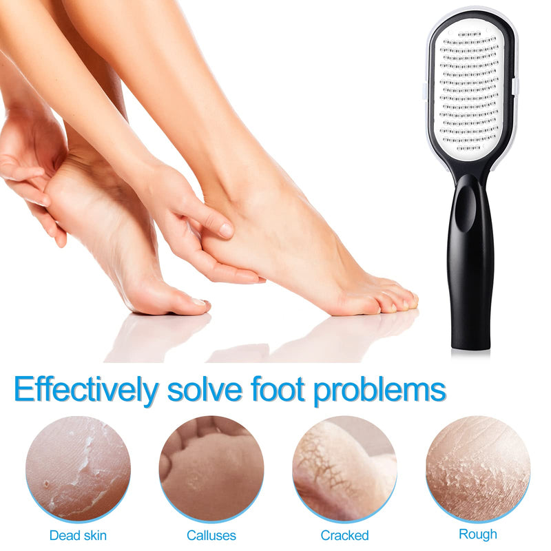 [Australia] - Sularpek Foot File, Foot Scraper, Best Foot Care Pedicure Metal Surface Tool to Remove Hard Skin Can Be Used on Both Wet and Dry Feet, Surgical Grade Stainless Steel File 
