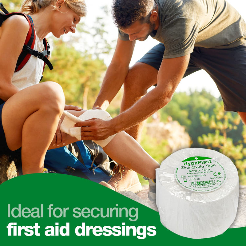 [Australia] - HypaPlast Zinc Oxide Tapes, Assorted Pack 6 Rolls 10 m Tape for Sports or First Aid Dressings Assorted Pack of 6 Rolls 