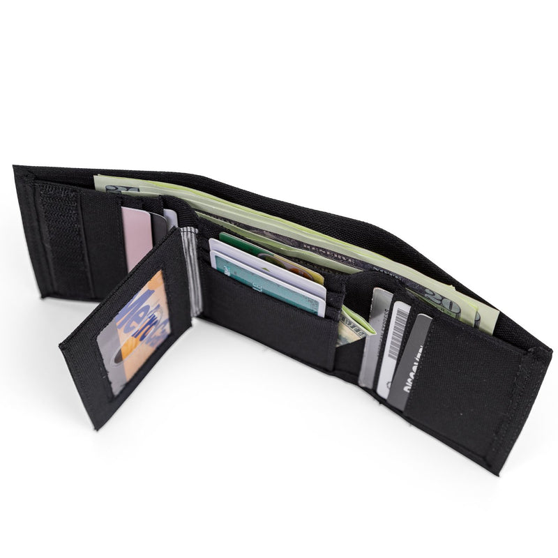 [Australia] - Timberland Men’s Trifold Nylon Wallet One Size Black 