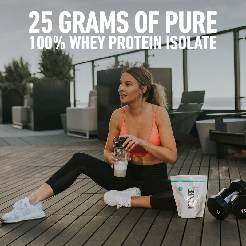 [Australia] - Isopure Protein Powder, Whey Protein Isolate Powder, 25g Protein, Low Carb & Keto Friendly, Naturally Sweetened & Flavored, Flavor: Tahitian Vanilla, 1 Pound 1 Pound (Pack of 1) 