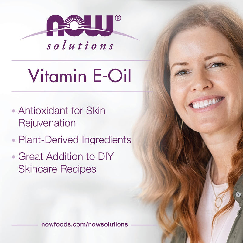 [Australia] - NOW Solutions, E-Oil 23,000 IU, Natural Skin Rejuvenation, Skin Moisturizer, 1-Ounce 