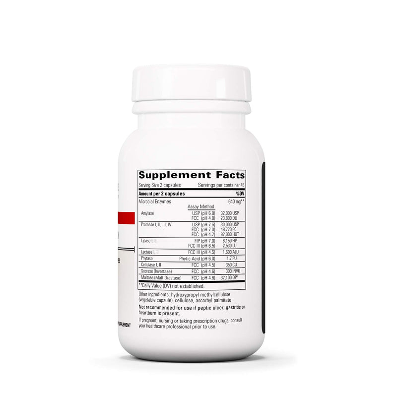 [Australia] - Integrative Therapeutics Similase Lipo - Physician Developed Lipase Digestive Enzymes - Supplement to Support Fat Digestion* - Dairy Free - Vegan - 90 Vegetable Capsules Standard Packaging 