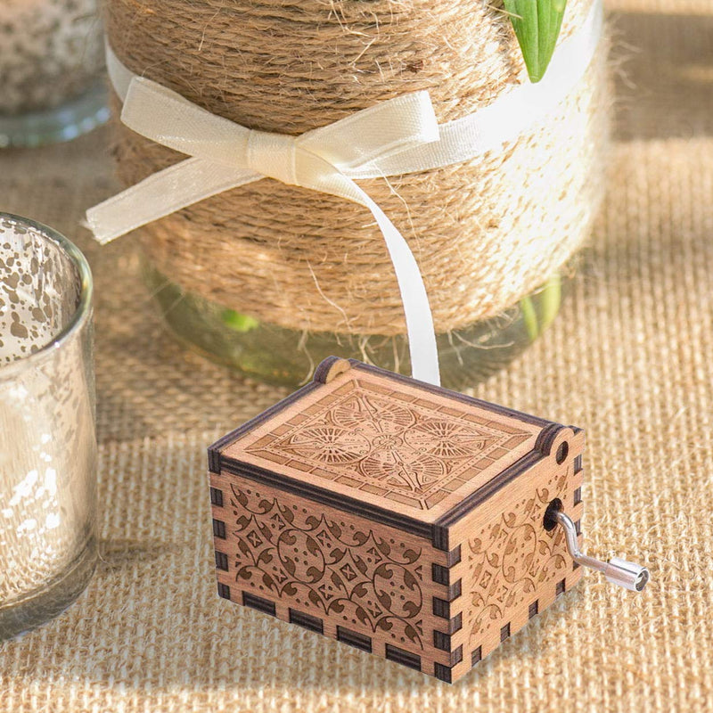 [Australia] - ukebobo Wooden Music Box- You are My Sunshine Music Box, from Son to Dad, Unique Music Box for Dad - 1 Set 