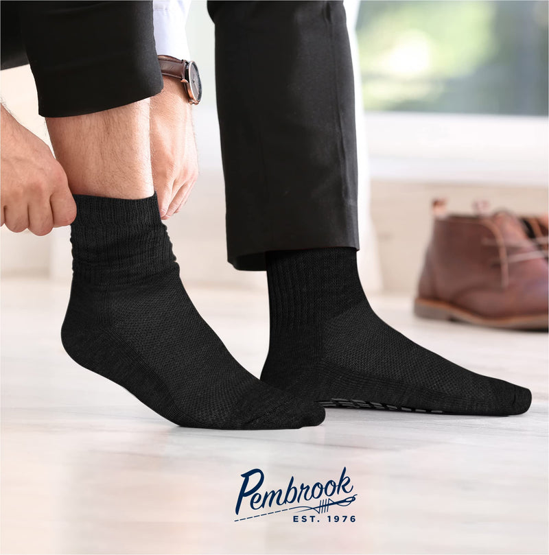 [Australia] - Pembrook Extra Wide and Diabetic Socks with Grips Bundle 