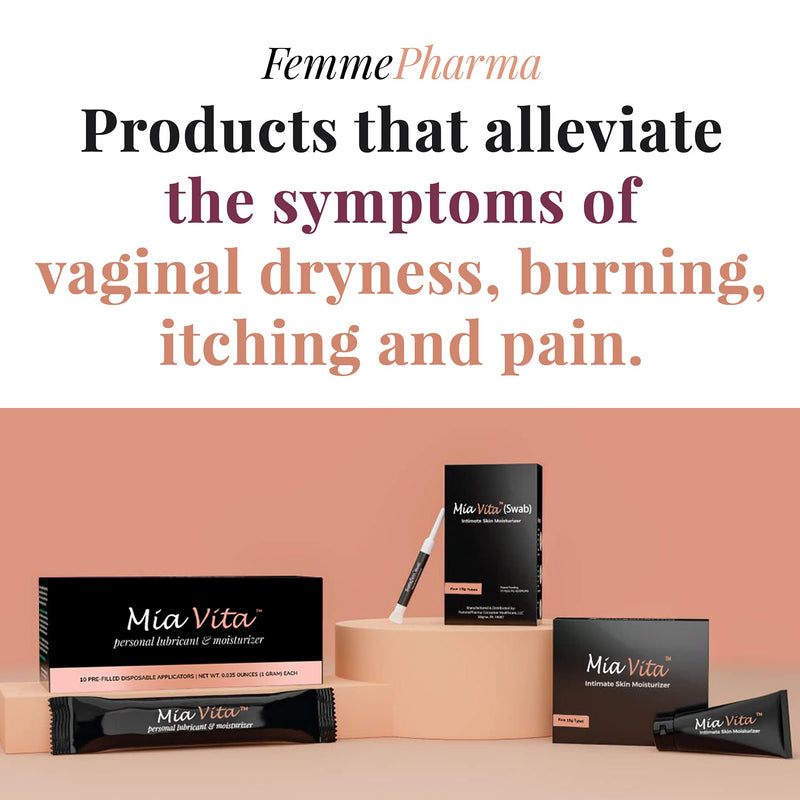 [Australia] - Mia Vita Intimate Skin Moisturizer for Vaginal Dryness, Itching, and Burning, Feminine Hygiene Products, 15g 1 