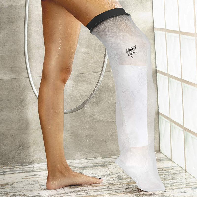 [Australia] - LimbO Waterproof Protectors Cast and Dressing Cover - Adult Half Leg (M76L: 35-40 cm Above Knee Circ. (Over 6'0)) M76L: 35-40 cm Above Knee Circ. (Over 6'0) 