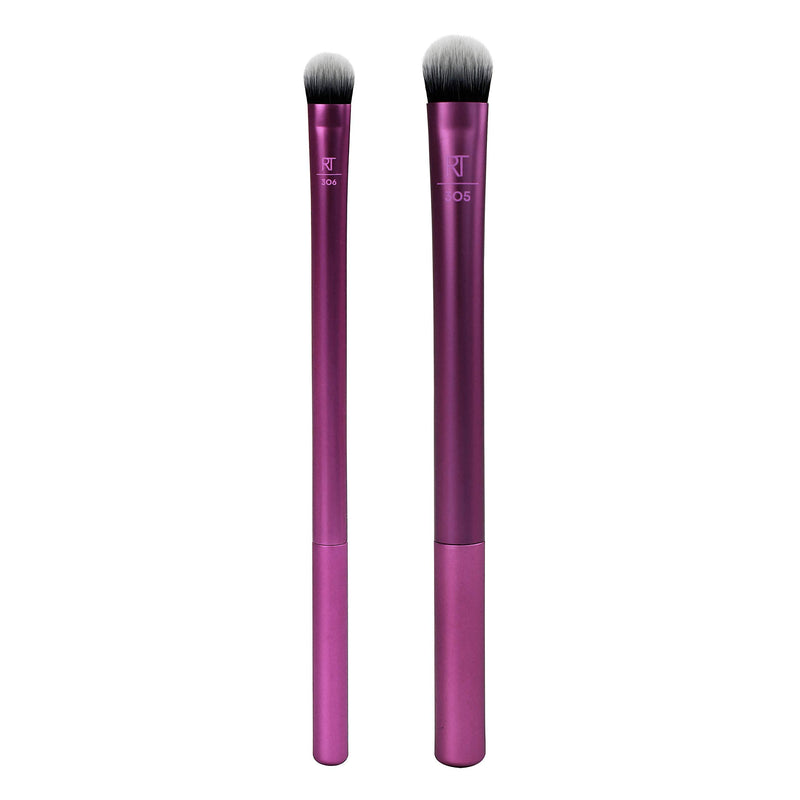 [Australia] - Real Techniques InstaPop Eye Brush Eyeshadow Duo, 2 Count Instapop Eye Brush Duo 