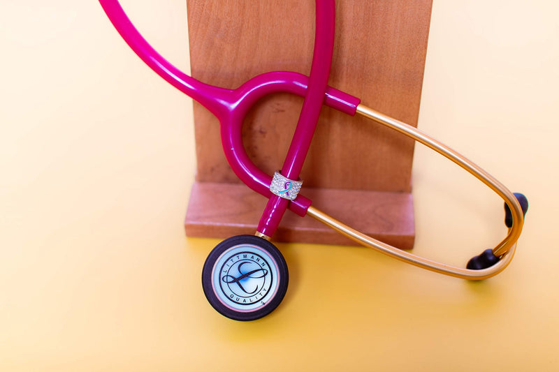 [Australia] - charMED Custom Stethoscope Charms - Sunshine Charm - Gifts for Nurses, Doctors, Veterinarians, Technicians, Surgeons, and Healthcare Professionals - Easy to Clean Metal - Gold Color 0.5" Ring Charm Gold Smiling Sun 
