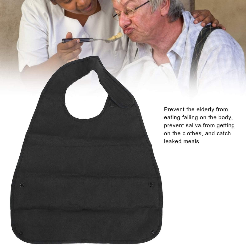 [Australia] - Adult Bibs Waterproof Soft Adult Bib for Eating Apron Long Washable Adult Bibs Dining Clothing Protector for Elderly Daily Living Aids 