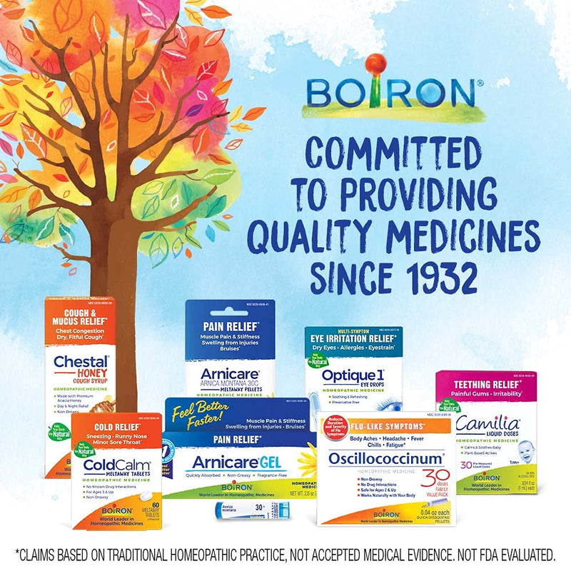 [Australia] - Boiron ColicComfort Single-Use Drops for Relief from Colic Symptoms of Gas Pain, Bloating, and Cramps - Sterile and Non-Drowsy Liquid Doses - 30 Count 