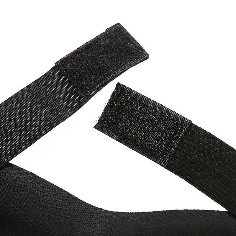 [Australia] - Wacnune 2 Pcs Black 3D Eye Mask Elastic Strap, Soft and Smooth Eye Cover for Men & Women Night Sleeping, Travel, Nap 
