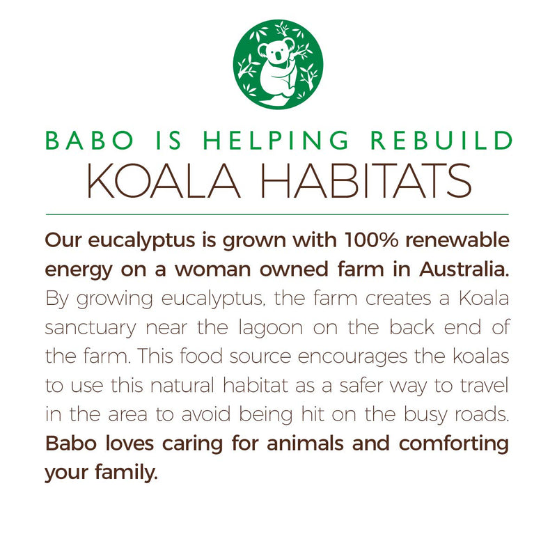 [Australia] - Babo Botanicals Eucalyptus Remedy Plant-Based 3-in-1 Shampoo, Bubble Bath & Wash - with Vapors of Eucalyptus, Rosemary & Peppermint - For Babies, Kids or Sensitive Skin - EWG Verified - 15 fl. oz. 
