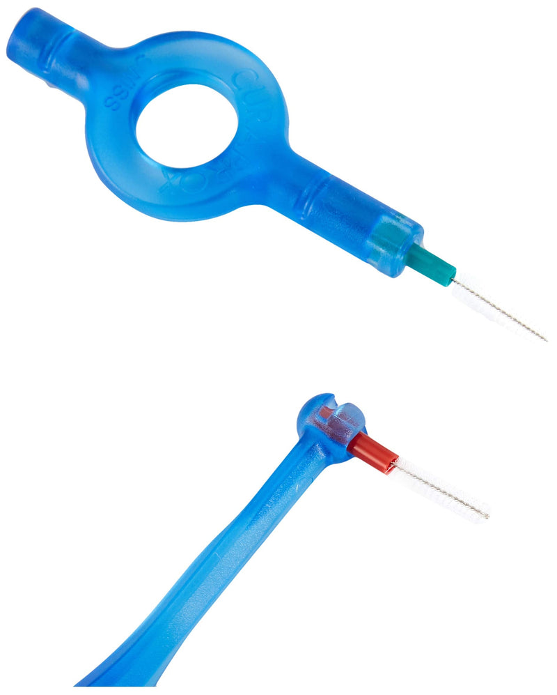 [Australia] - Curaprox CPS Interdental Brush Starter Kit, Mixed - 06, 07, 08, 09, 011 Interdental Brushes + 2 Interdental Toothbrush Holders 