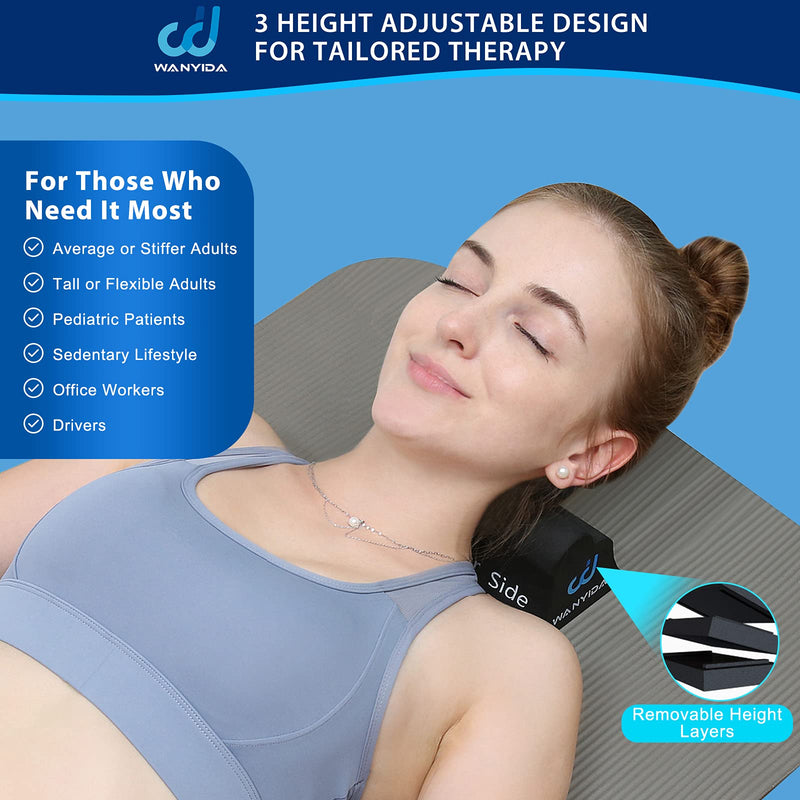 [Australia] - Neck and Shoulder Relaxer, Neck Stretcher Chiropractic Pillows for Pain Relief, Cervical Traction Device for Cervical Spine Alignment. 