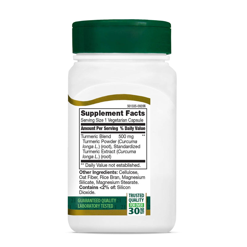 [Australia] - 21st Century Turmeric Complex Vegetarian Capsules, 60 Count 