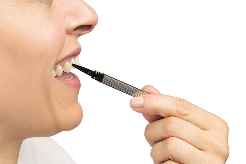 [Australia] - Tooth pick with flexible silver tip 2.36 inches. Removes perfectly food leftovers in the interdental spaces. 