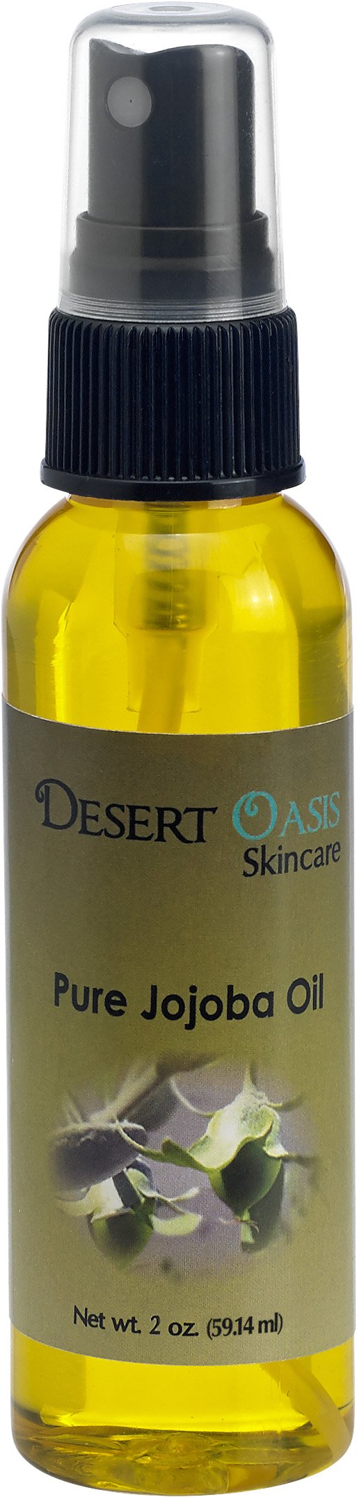 [Australia] - Pure Golden Jojoba Oil Travel Size 2 oz (59 ml) 100% Pure and Natural Cold Pressed, Country of Origin: USA 