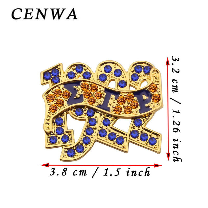 [Australia] - CENWA Sigma Gamma Rho Sorority 1922 Brooch Pin 1922 Sorority Paraphernalia Gift Greek Sorority Jewelry Gift 1922 BP 