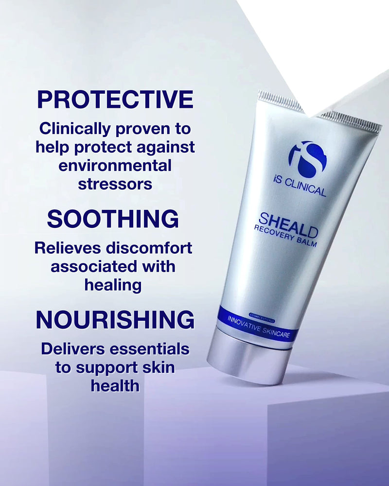 [Australia] - iS CLINICAL Sheald Recovery Balm, hydrating dry skin face moisturizer with healing properties 
