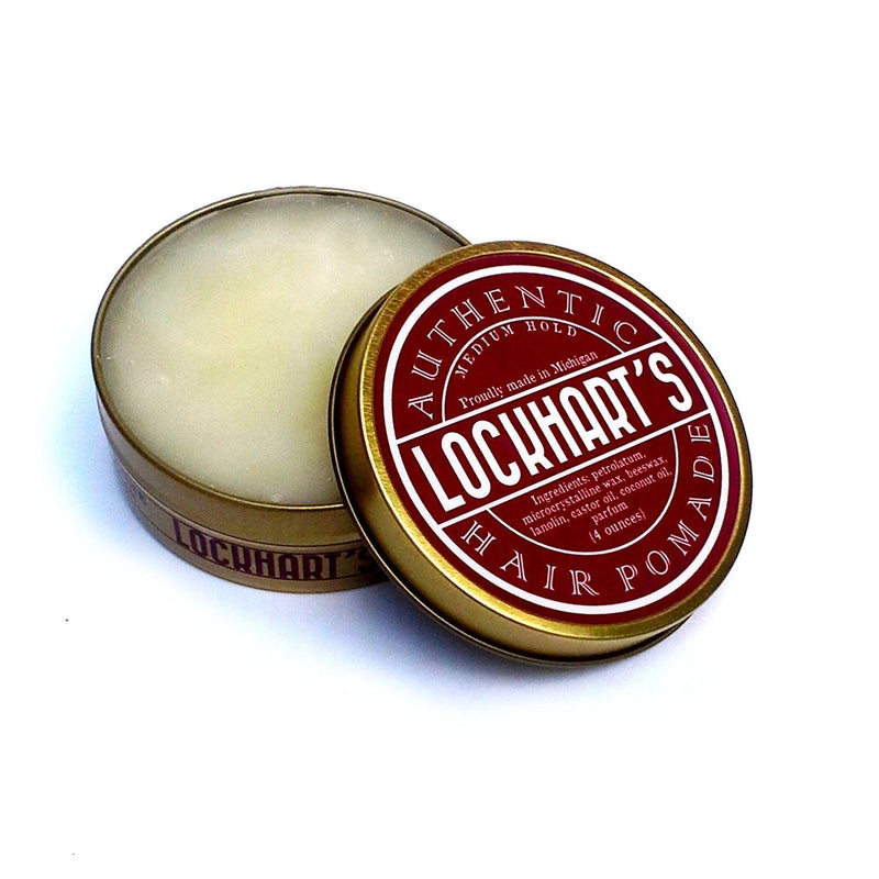 [Australia] - Lockhart's Medium Hold Authentic Hair Pomade 4oz 