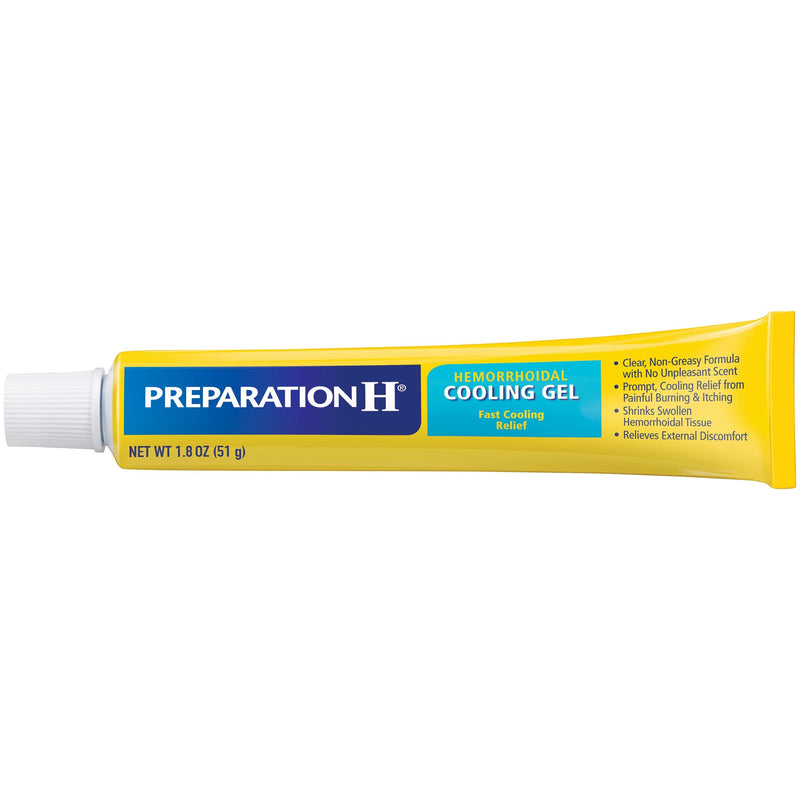 [Australia] - Preparation H Hemorrhoid Cooling Gel with Aloe for Fast Discomfort Relief - 1.8 Oz Tube 