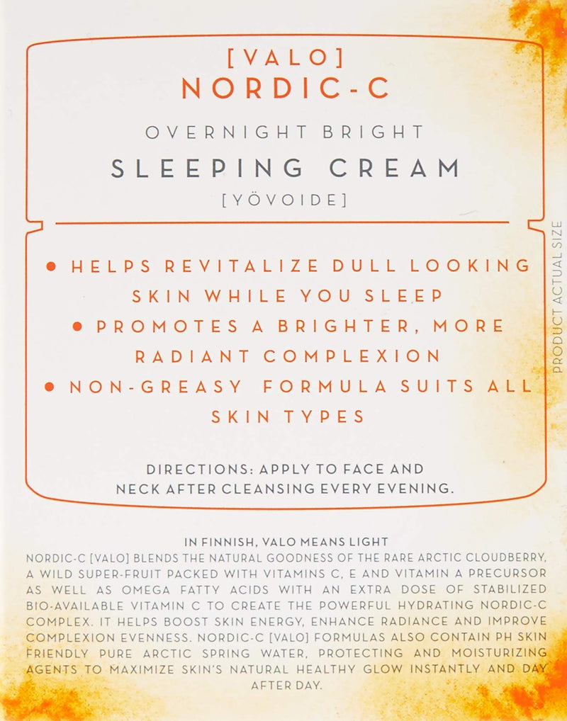 [Australia] - Lumene Nordic-C [Valo] Vitamin C Overnight Bright Sleeping Cream 50ml 