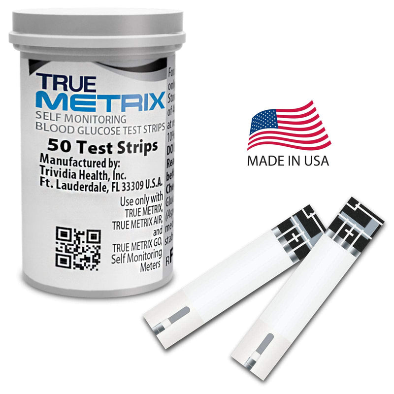 [Australia] - TRUE METRIX Blood Glucose Test Strips NFRS 100ct (100 Test Strips) 100 Count (Pack of 1) 