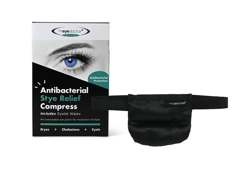 [Australia] - The Eye Doctor Stye Relief Compress Featuring Sterileyes - Microwaveable Single Eye Patch - Treatment of Styes, Chalazion & Cyst - Moist Heat Mask for Dry Eyes, Blepharitis & MGD 