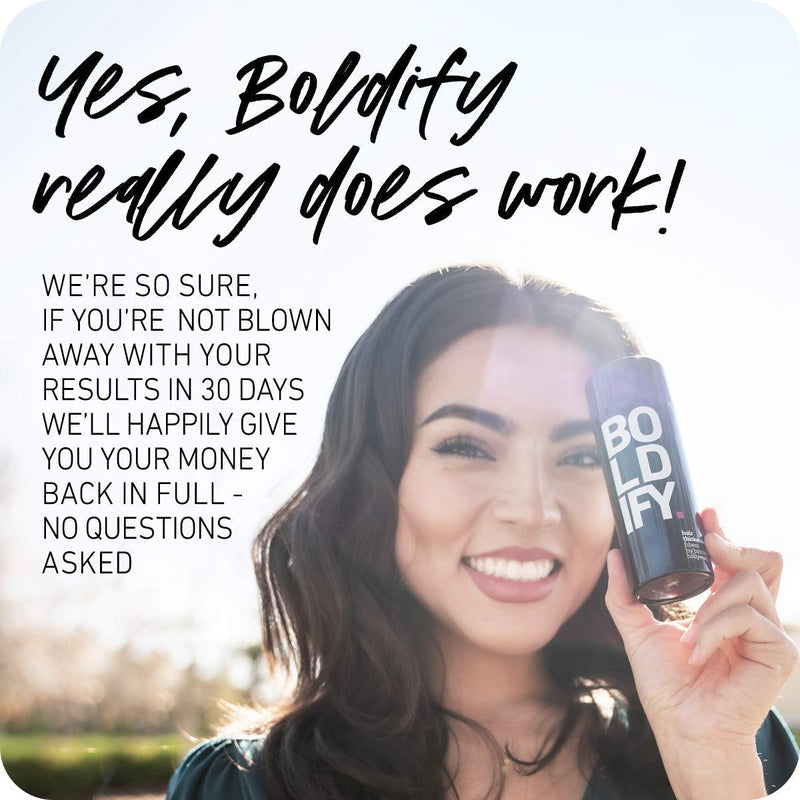 [Australia] - BOLDIFY Hair Fibers for Thinning Hair (DARK BROWN) Undetectable & Natural - Giant 28g Bottle - Completely Conceals Hair Loss in 15 Sec - Hair Thickener & Topper for Fine Hair for Women & Men Dark Brown 