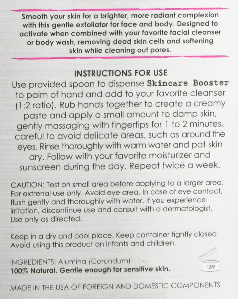 [Australia] - NeedCrystals Microdermabrasion Crystals, DIY Face Scrub. Natural Facial Exfoliator for Dull or Dry Skin Improves Scars, Blackheads, Pore Size, Wrinkles, Blemishes & Skin Texture. 227 Grams 227 g (Pack of 1) 