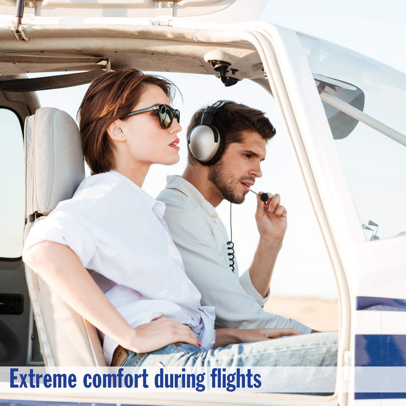 [Australia] - Mack’s Flightguard Airplane Pressure Relief Earplugs – 26dB NRR – Comfortable, Safe, Travel Ear Plugs 