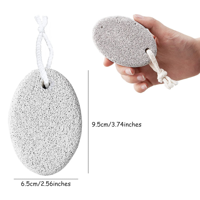 [Australia] - Pumice Stone 2 Pcs - Foot Pumice Stone for Feet Hard Skin Remover, Foot Scrubber Stone for Dead Skin, Calluses and Corns 